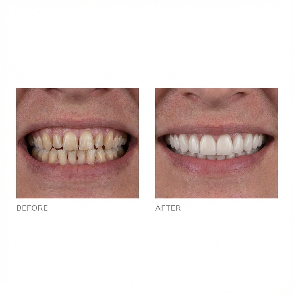 Porselen Laminat Önce Sonra